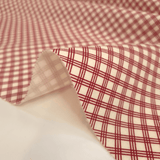 Pannolenci Imprimé - Fleurs Roses/Blanches - coupe minimum ou multiples de 25 x 180 cm