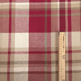 Coton brut H 280 cm - FLEURS ROSE