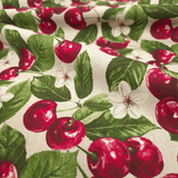 Cotone Fondo Grezzo H 280 cm - CILIEGIE