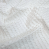 Eponge nid d'abeille en LIN MIX H 160 cm - ECRU