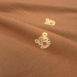 Jersey di Cotone H 150 cm - BABY LEOPARDO
