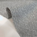 Pannolenci H 155 cm - GRIGIO MELANGE ZIG ZAG GLITTER ARGENTO