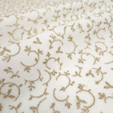 Pannolenci H 160 cm - LATTE RAMI GLITTER ORO