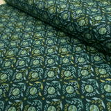 Cotone Americano H 110 cm - FANTASIA VERDE