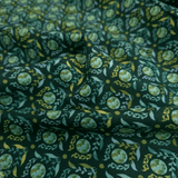 Cotone Americano H 110 cm - FANTASIA VERDE