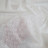 Pizzo Sangallo Latte H 135 cm - RAMI IN FIORE