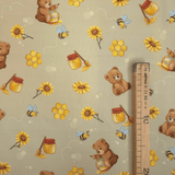 Tessuto Cotone H 140 cm - ORSETTO GOLOSONE