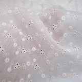 Pizzo Sangallo Latte H 135 cm - CATENELLA FLOREALE