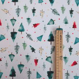 Tessuto no stiro H 150 cm - ABETI