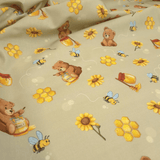 Tessuto Cotone H 140 cm - ORSETTO GOLOSONE