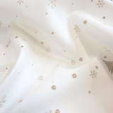 Tessuto no stiro H 150 cm - PAESAGGIO INVERNALE/SCOZZESE BEIGE