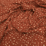 Jersey di Cotone H 150 cm - MINI FIORELLINI/BRUCIATO