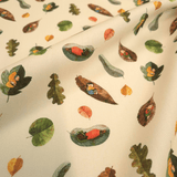 Piquet millerighe con stampa digitale H 150 cm - SOGNI TRA LE FOGLIE