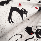 Cotone Fondo Panama H 180 cm - GATTI INNAMORATI