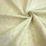 Tovagliato Fiandra di Cotone H 180 cm - FIORELLINI LIME