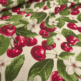 Cotone Fondo Grezzo H 280 cm - CILIEGIE