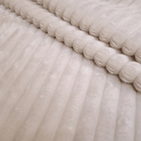 Ecopelliccia a coste H 140 cm - PANNA