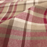 Coton brut H 280 cm - FLEURS ROSE