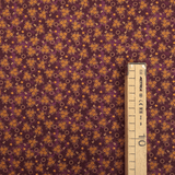 Cotone Americano H 110 cm - STELLINE/VIOLA
