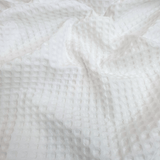 Eponge nid d'abeille en LIN MIX H 160 cm - ECRU