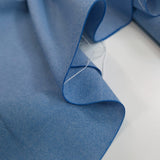 Tessuto Misto Cotone H 300 cm - TINTA UNITA BLU COBALTO