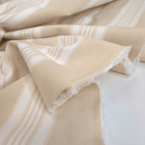 Tessuto Misto Cotone H 300 cm - RIGA MATERASSO BEIGE