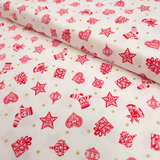Cotone Americano H 110 cm - DECORI NATALIZI ROSSI