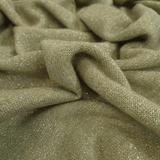 Tessuto in maglia con Lurex Argento H 150 cm - VERDE SALVIA