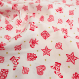Cotone Americano H 110 cm - DECORI NATALIZI ROSSI