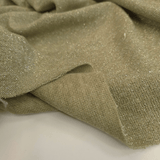 Tessuto in maglia con Lurex Argento H 150 cm - VERDE SALVIA