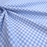 Tessuto Cotone POPELINE H 150 cm - QUADRO CIELO