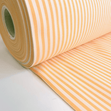 Tessuto Misto Cotone H 300 cm - RIGHETTA GIALLO SOLE