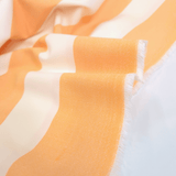 Tessuto Misto Cotone H 300 cm - RIGA GIALLO SOLE