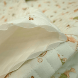 Trapuntato in piquet millerighe double face H 150 cm - CIRCUS VERDE