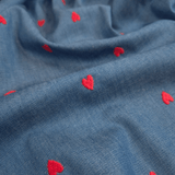 DENIM poids moyen H 130 cm - BLEU