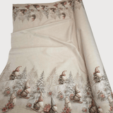 Tissu à affaissement H 160 cm - CHAMPIGNONS