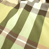 Cotone Percalle H 300 cm - QUADRO VERDE