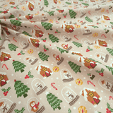 Weihnachtsbaumwolle H 150 cm - WEIHNACHTSDORF