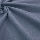 Tessuto Misto Cotone H 150 cm - TINTA UNITA BLU