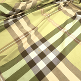 Cotone Percalle H 300 cm - QUADRO VERDE