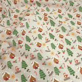 Weihnachtsbaumwolle H 150 cm - WEIHNACHTSDORF