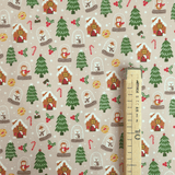 Weihnachtsbaumwolle H 150 cm - WEIHNACHTSDORF