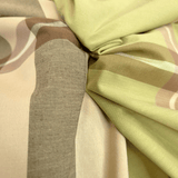 Cotone Percalle H 300 cm - QUADRO VERDE