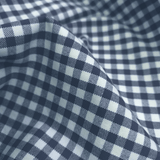 Tessuto Misto Cotone H 300 cm - QUADRETTO BLU