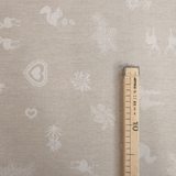 Tovagliato Fiandra in Misto Lino H 180 cm - BOSCO SABBIA