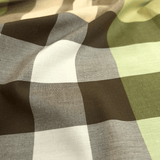 Cotone Percalle H 300 cm - QUADRO VERDE