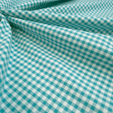 Tessuto Misto Cotone H 300 cm - QUADRETTO TIFFANY