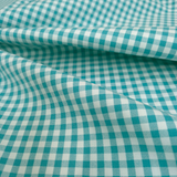 Tessuto Misto Cotone H 300 cm - QUADRETTO TIFFANY