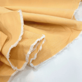 Tessuto Misto Cotone H 300 cm - TINTA UNITA SENAPE