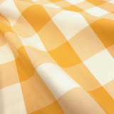 Tessuto Misto Cotone H 300 cm - QUADRO SENAPE